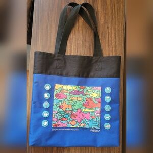 Colorful Highlights Magazine Tote Bag Hidden Fish Collectible